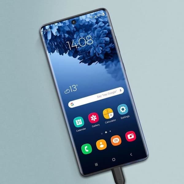 Samsung Galaxy S20 Ultra Moderkort Anslutningskabel kompatibel förlängningsdel Svart