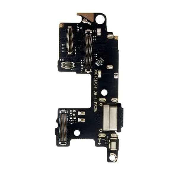 USB-C-laddningskontakt - Xiaomi - Mi 11 - Svart - Ersättning - CE- och RoHS-kompatibel