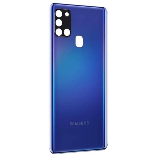 Samsung Galaxy A21s batteriskal Ersättningsbaksida blå