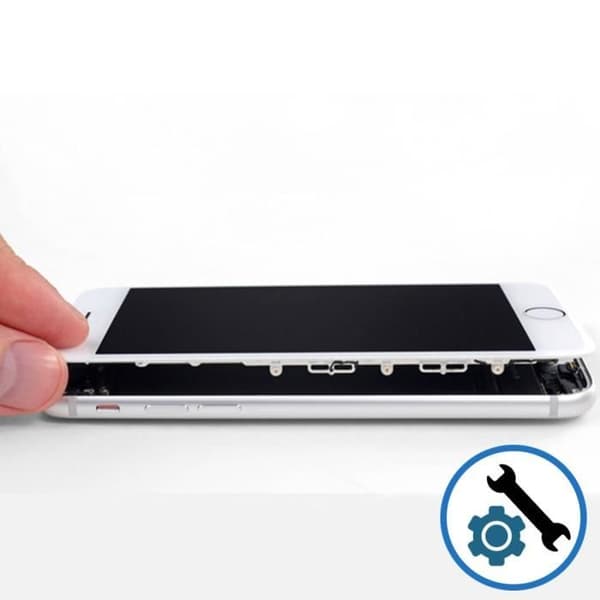 Apple iPhone 8 LCD-skärm komplett Touch Block kompatibel - vit Vit