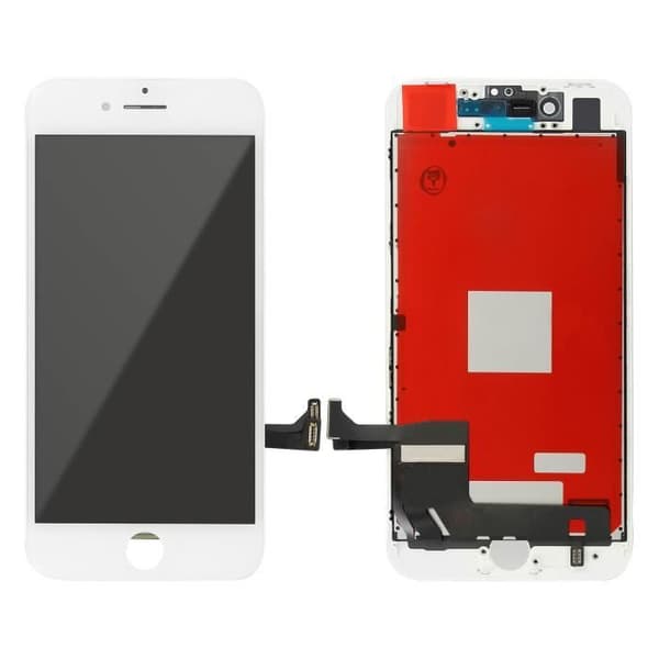 Apple iPhone 8 LCD-skärm komplett Touch Block kompatibel - vit Vit