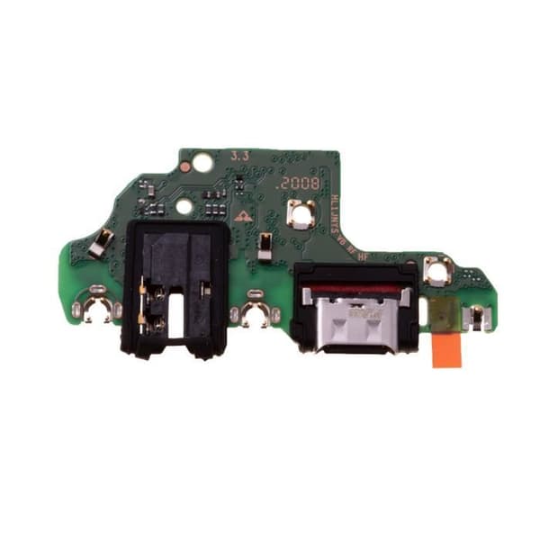 Huawei P40 Lite USB Type C Micro och 3,5 mm jack laddningskontakt