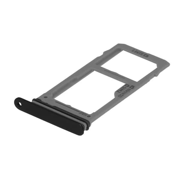 Nano SIM + micro-SD-kortlåda Galaxy S9 Ersättningsadapter - Mörkgrå - AVIZAR