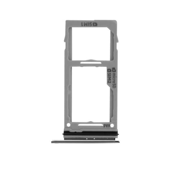 Nano SIM + micro-SD-kortlåda Galaxy S9 Ersättningsadapter - Mörkgrå - AVIZAR