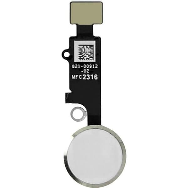 Hemknapp Komplett - AVIZAR - iPhone 7 - Vit - Anslutningskabel - 20 g