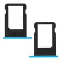 Miniatyrbild 2 av 3: Tiroir för Nano SIM-kort - AVIZAR - Apple iPhone 5C - Blå - 10 g - Snabb ersättning