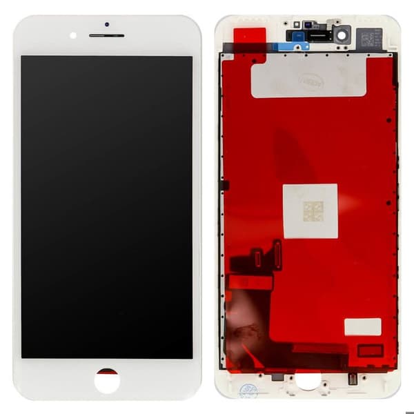 Original Full LCD-skärm Ersättning iPhone 7 Plus - Vit