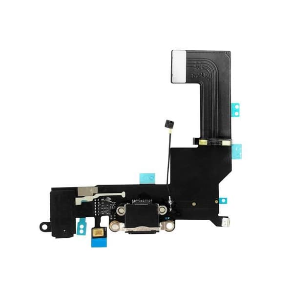 Laddarekontakt - Apple - iPhone SE 2020 - Svart - Byt ut