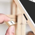 Miniatyrbild 3 av 4: SIM-kortfack - iPhone 7 - Guld - Ersättning - Kompatibel - CE- och RoHS-standarder