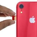 Miniatyrbild 3 av 4: SIM-kortsfack - AVIZAR - iPhone XR - Röd - Byt ut - Kompatibel