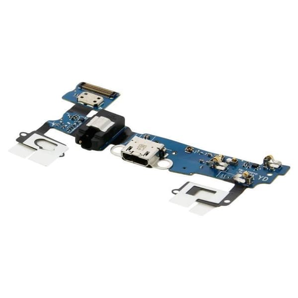 Nappe för laddningskontakt - AVIZAR - Samsung Galaxy A7 - Micro-USB - Jack 3.5 - Svart