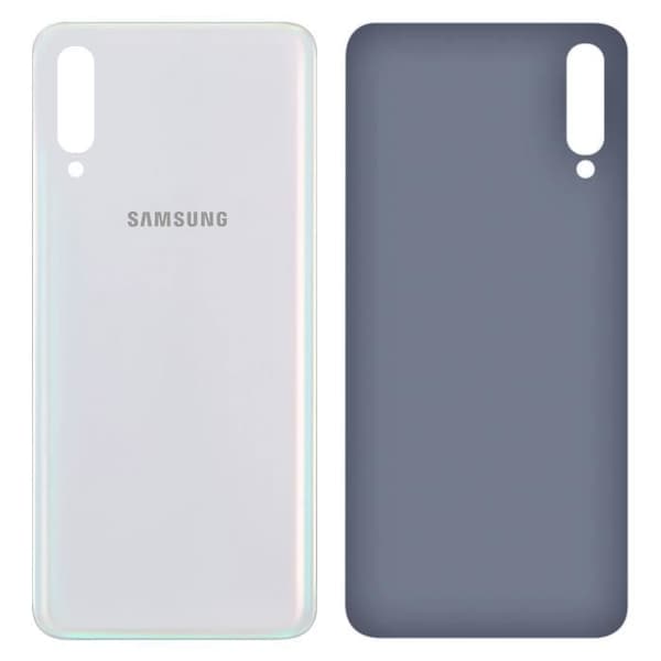 Batteriskal - Samsung - Galaxy A70 - Ersättande bakskal - Vit - 20 g