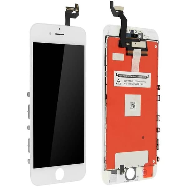 LCD-skärm - AVIZAR - iPhone 6S Plus - Komplett skärmblock - Pekskärm - Vit