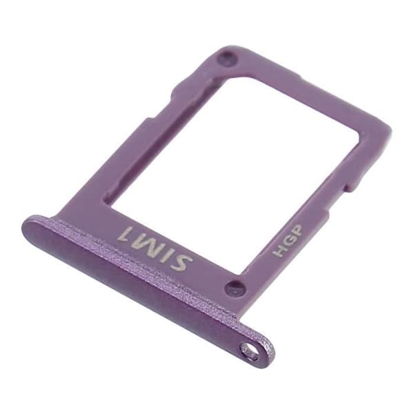 SIM-fack - AVIZAR - Samsung Galaxy J6 - Dubbel nanoSIM-adapter - Lila - 10g