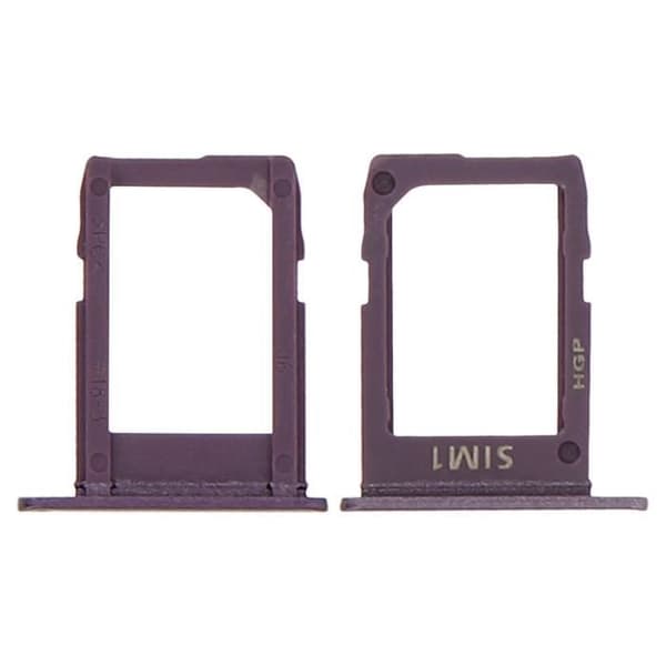 SIM-fack - AVIZAR - Samsung Galaxy J6 - Dubbel nanoSIM-adapter - Lila - 10g