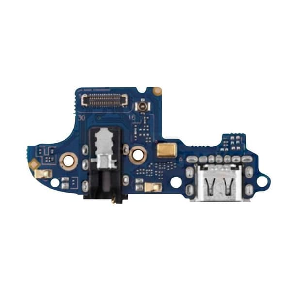 Realme C3 Micro-USB och Jack 3,5 mm laddningskontakt Svart
