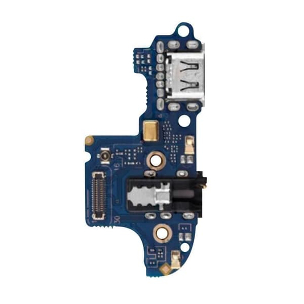 Realme C3 Micro-USB och Jack 3,5 mm laddningskontakt Svart