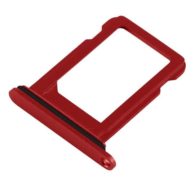 Apple iPhone 12 Mini SIM-kortfack Röd Ersättningsfack för Nano SIM-kort Röd