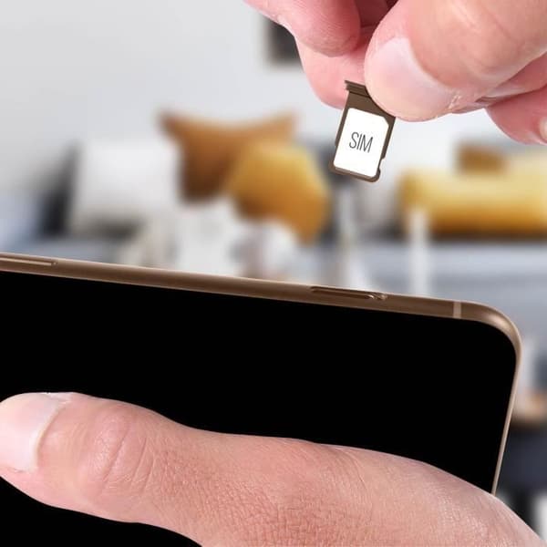 SIM-kortsfack - Apple - iPhone 11 Pro - 1 plats - Nano Sim - guldgul