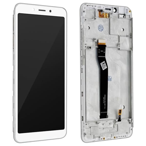 LCD-skärm - AVIZAR - Xiaomi Redmi 6/6A - Komplett Touch Block - Vit - 5,5 tum
