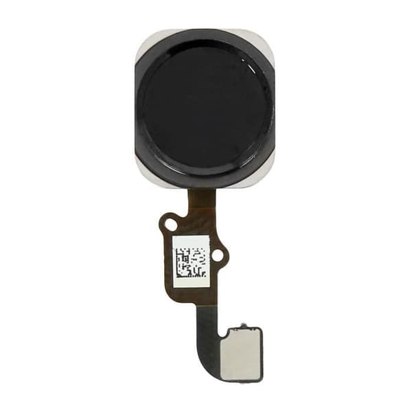 Hemknapp - Apple - iPhone 6 Plus - Svart - Anslutningskabel - Ersättning