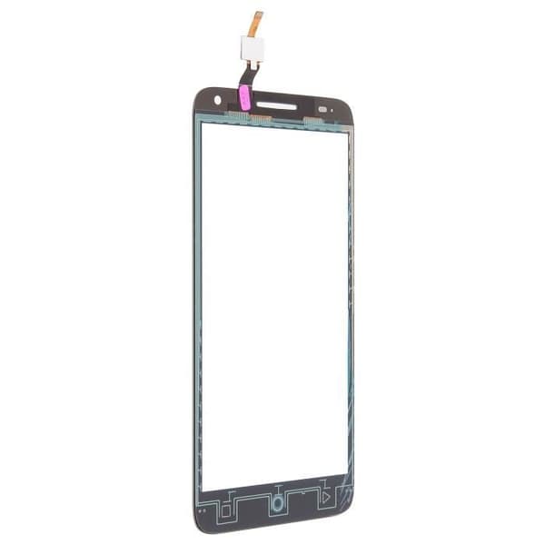 Vitre Tactile - ALCATEL - One Touch Pop 3 - Svart - Härdat glas - 5.5 tum