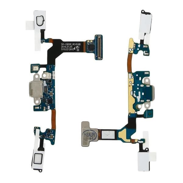 Laddkontaktkabel - AVIZAR - Samsung Galaxy S7 - Micro-USB - Svart - Ersättning