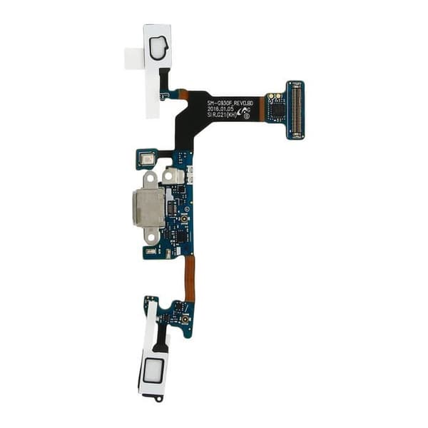 Laddkontaktkabel - AVIZAR - Samsung Galaxy S7 - Micro-USB - Svart - Ersättning