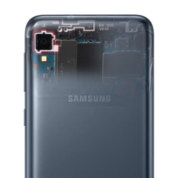 Bakre kamera - Samsung - Galaxy A10 - Fotomodul - Kompatibel - Integrerad anslutningskabel
