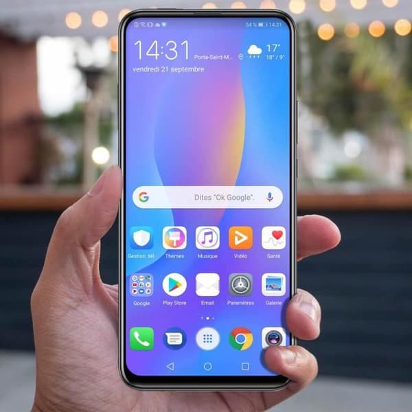 LCD-skärm - Huawei - P Smart Z - Ersättning - Svart - 5,5 tum