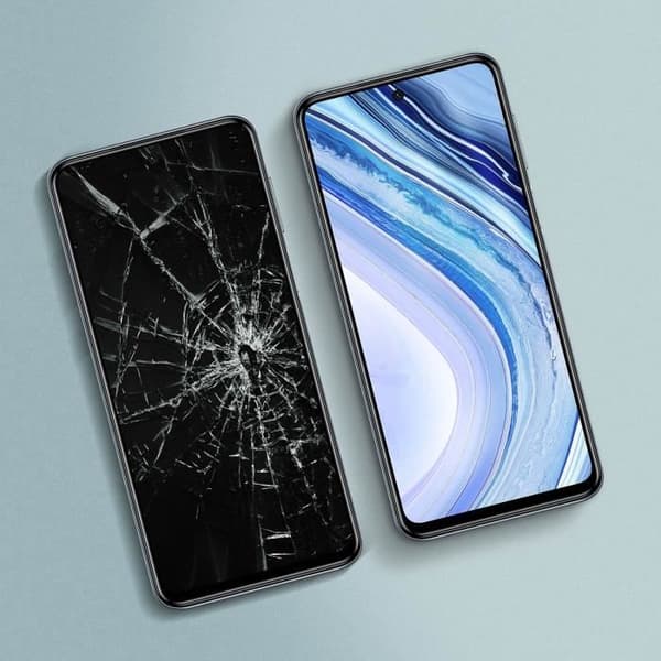 LCD-skärm - Xiaomi - Redmi Note 9 Pro - Ersättning - Svart - Inbyggd kabel