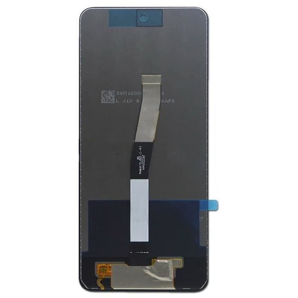 LCD-skärm - Xiaomi - Redmi Note 9 Pro - Ersättning - Svart - Inbyggd kabel