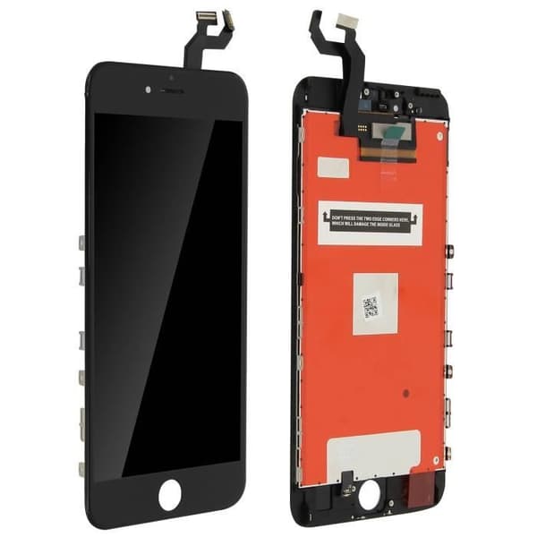 LCD-skärm - AVIZAR - iPhone 6S Plus - Komplett skärmenhet - Svart - 5,5 tum