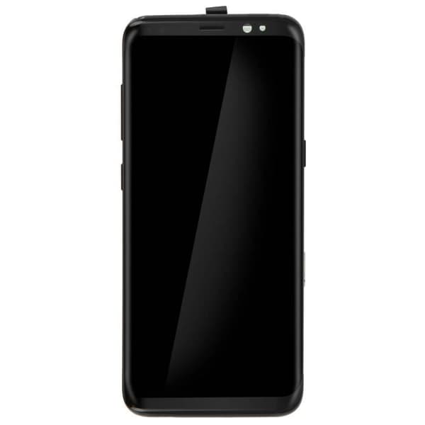 Galaxy S8 LCD-skärm Touchglas Komplett skärmblock Original Samsung Black