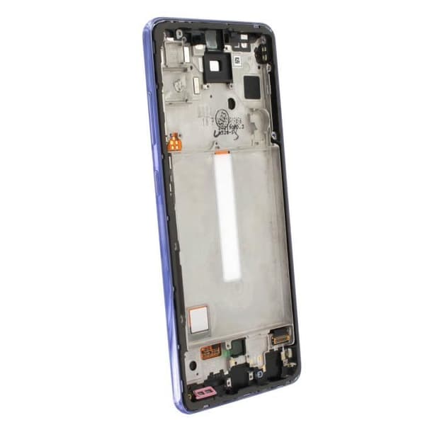 LCD-skärm - Samsung - Galaxy A52s - Original - Lila - 5,5 tum