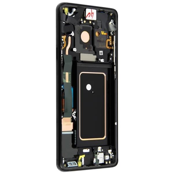 Samsung Galaxy S9 Plus LCD-skärm Komplett Touch Block Original Samsung - Svart Svart
