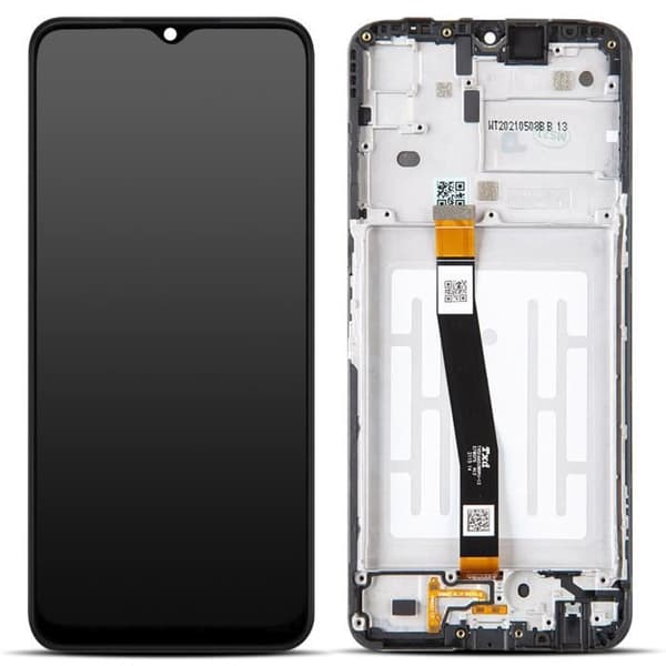 LCD-skärm - Samsung - Galaxy A22 5G - Original - Svart - Enkel installation