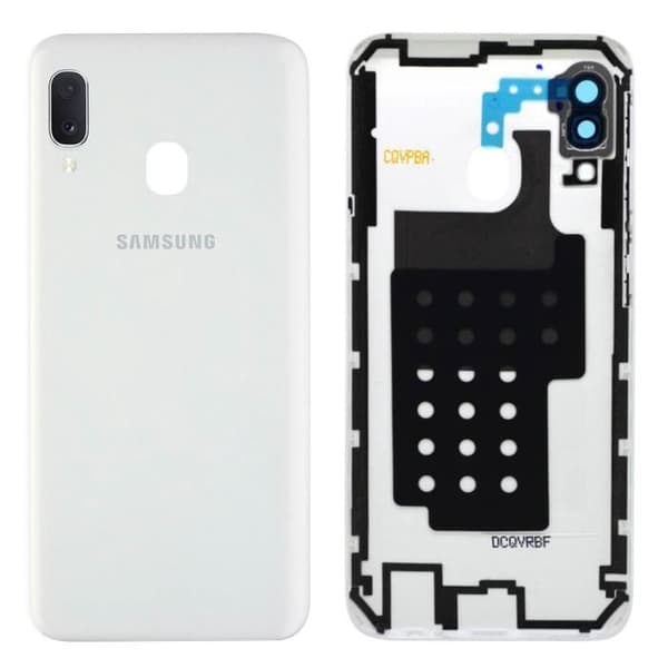 Batteriens cache - Samsung - Galaxy A20e - Original - Vit - 20 g