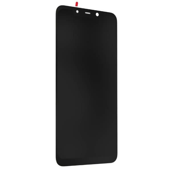 LCD-skärm Pocophone F1 Komplett Block Touch-kompatibel Svart Svart