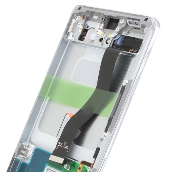 LCD-skärm - Samsung - Galaxy S21 Ultra - Original - Silver - Grå - 5000mAh