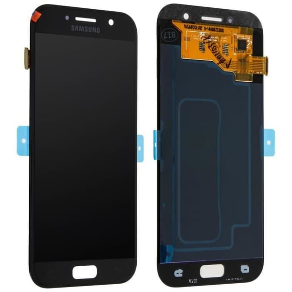 Original Full Ersättning Samsung Galaxy A3 2017 LCD-skärm - Svart