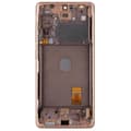 Miniatyrbild 3 av 4: Samsung Galaxy S20 FE 5G Komplett Block LCD-pekskärm Original Orange