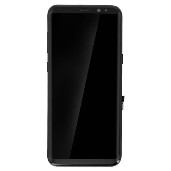 Galaxy S8 Plus LCD-skärm Touchglas Original Samsung Black Screen Block