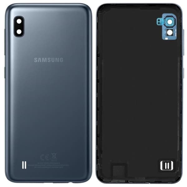 Batteri Cache - Samsung - Galaxy A10 - Original - Svart - Baksida