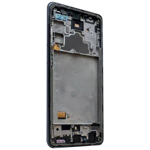 LCD-skärm - Samsung - Galaxy A72 - Original - Touchglas - Blå färg
