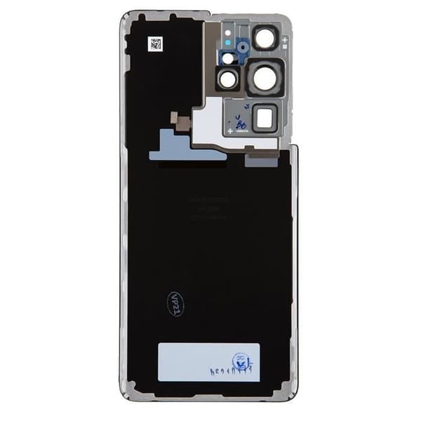 Samsung S21 Ultra batteriskal Original Samsung Silver Phantom Grey Bakstycke
