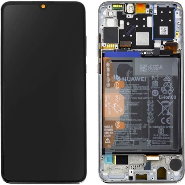 Komplett Block - Huawei - P30 Lite - LCD Touchscreen - 3340 mAh Batteri - Original Vit