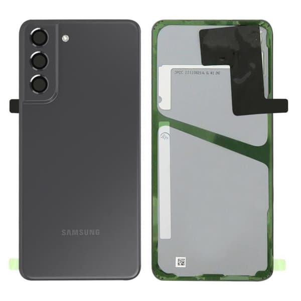Batteri Fack - Samsung - Galaxy S21 FE - Original - Grafit - Enkel Installation