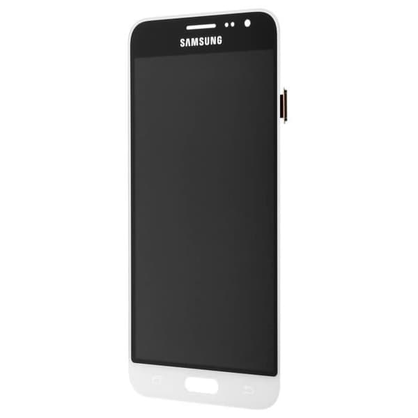 LCD-skärm - Samsung - Galaxy J3 - Original - Vit - Skärmbyte
