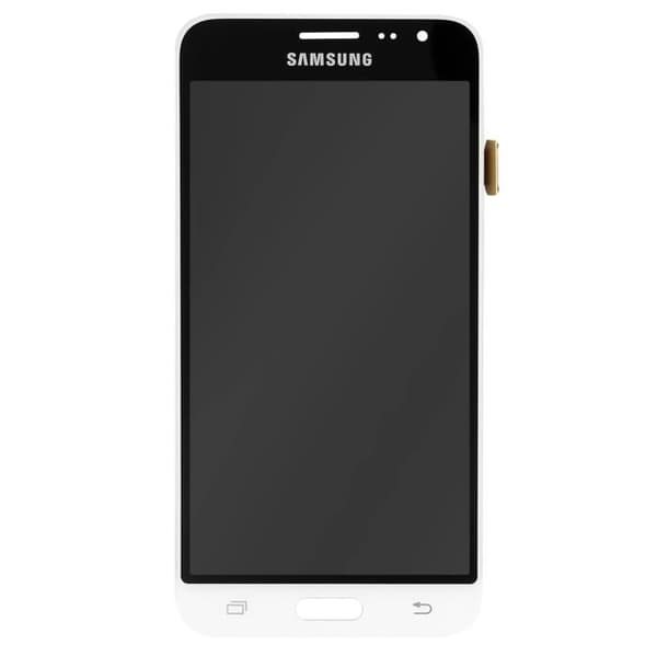 LCD-skärm - Samsung - Galaxy J3 - Original - Vit - Skärmbyte